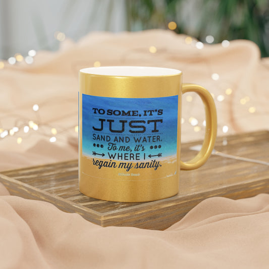 Dr. Beach Metallic Coffee Mug