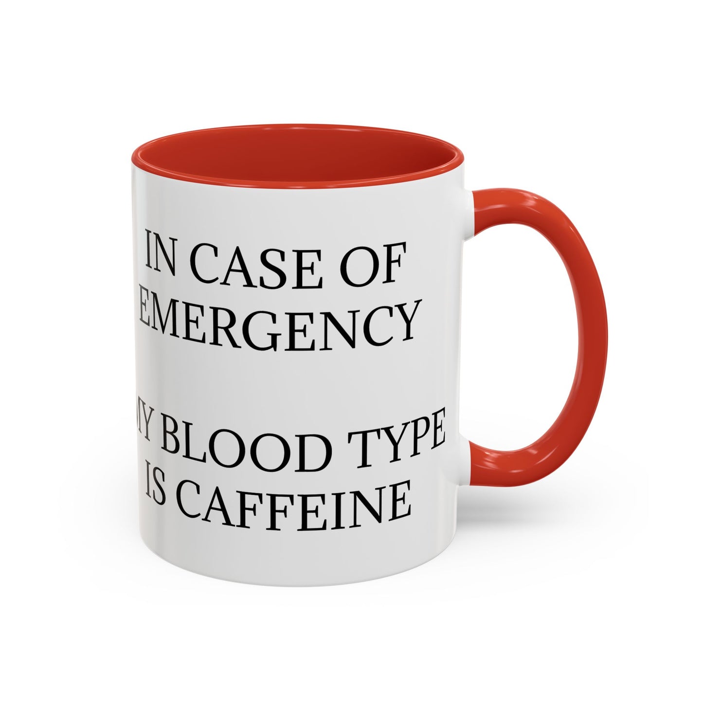 Blood Type 2-Tone Coffee Mug