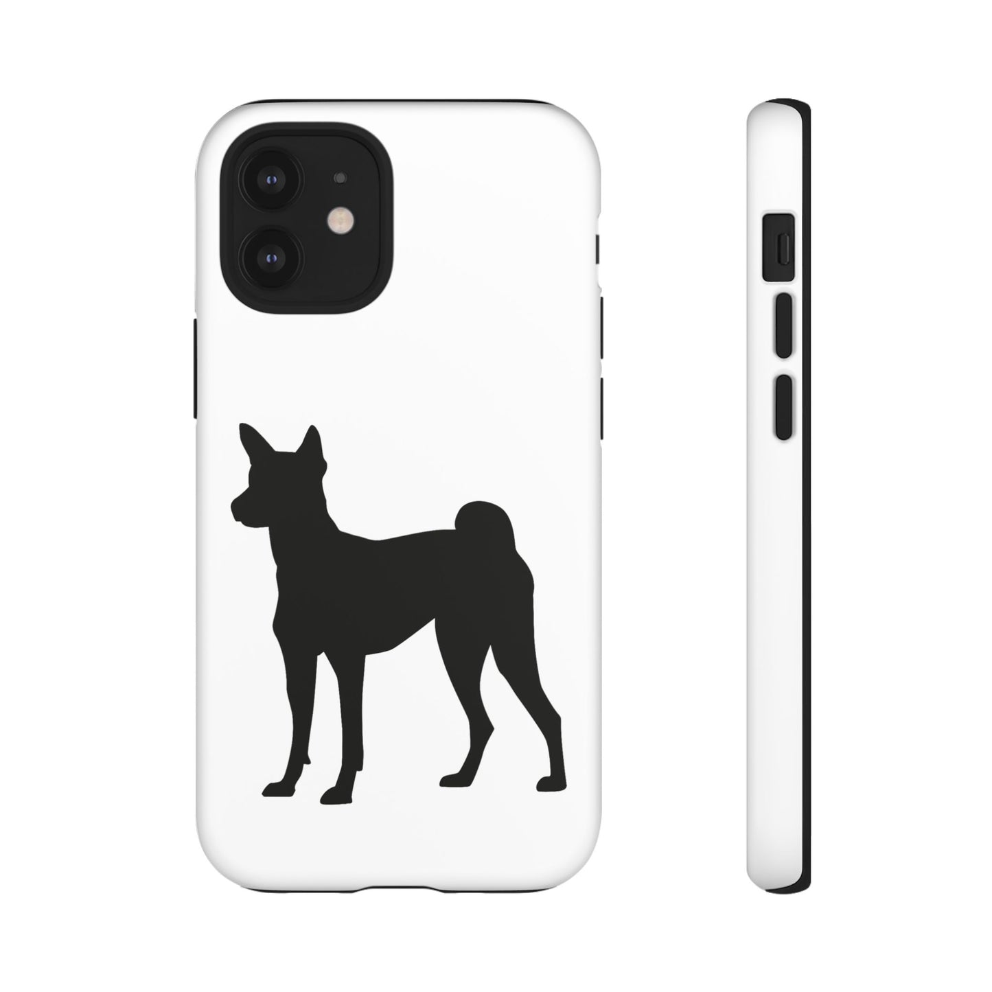 Basenji Silhouette iPhone Case