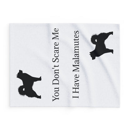 You Don't Scare Me Arctic Fleece Blanket