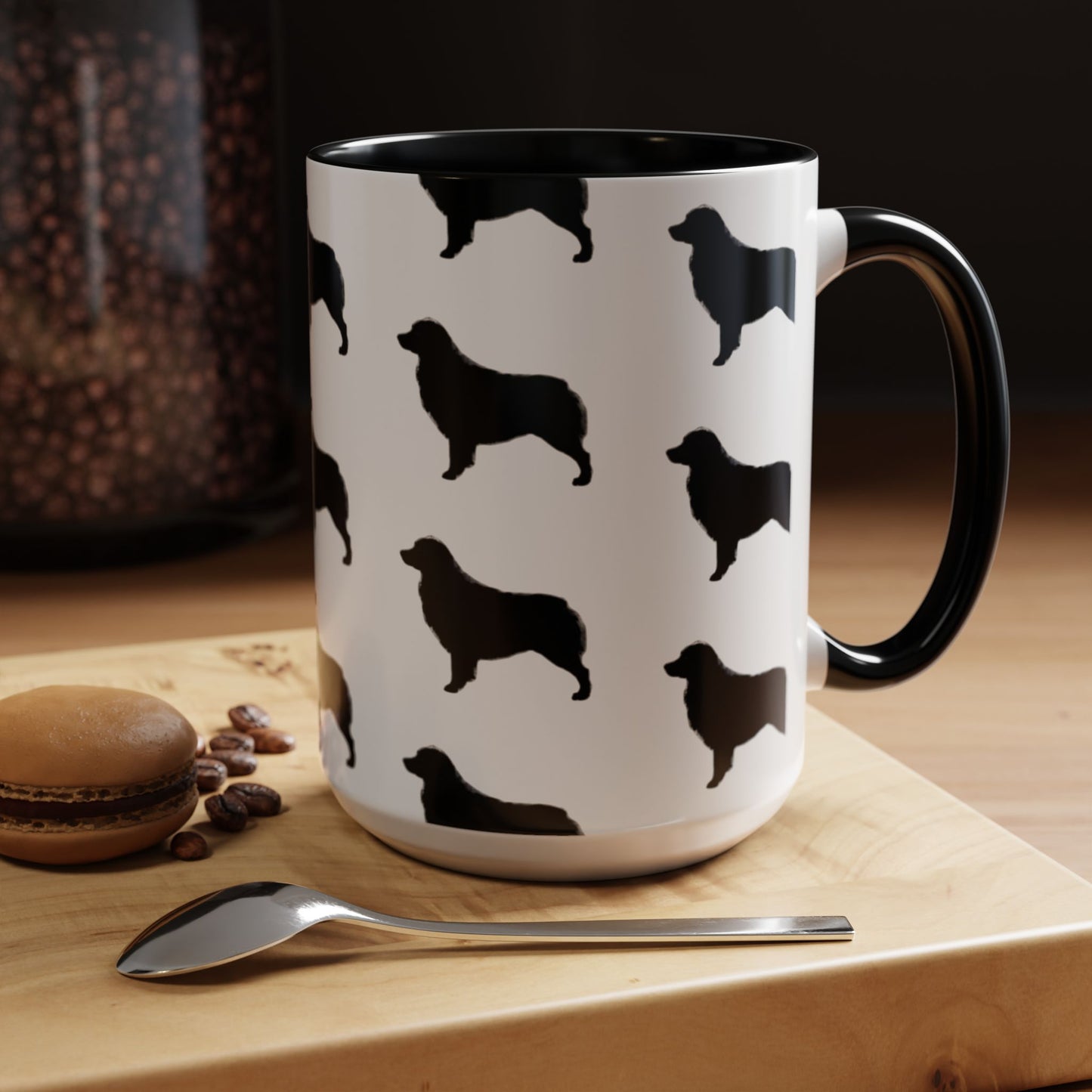 Aussie Silhouette 2-Tone Coffee Mug