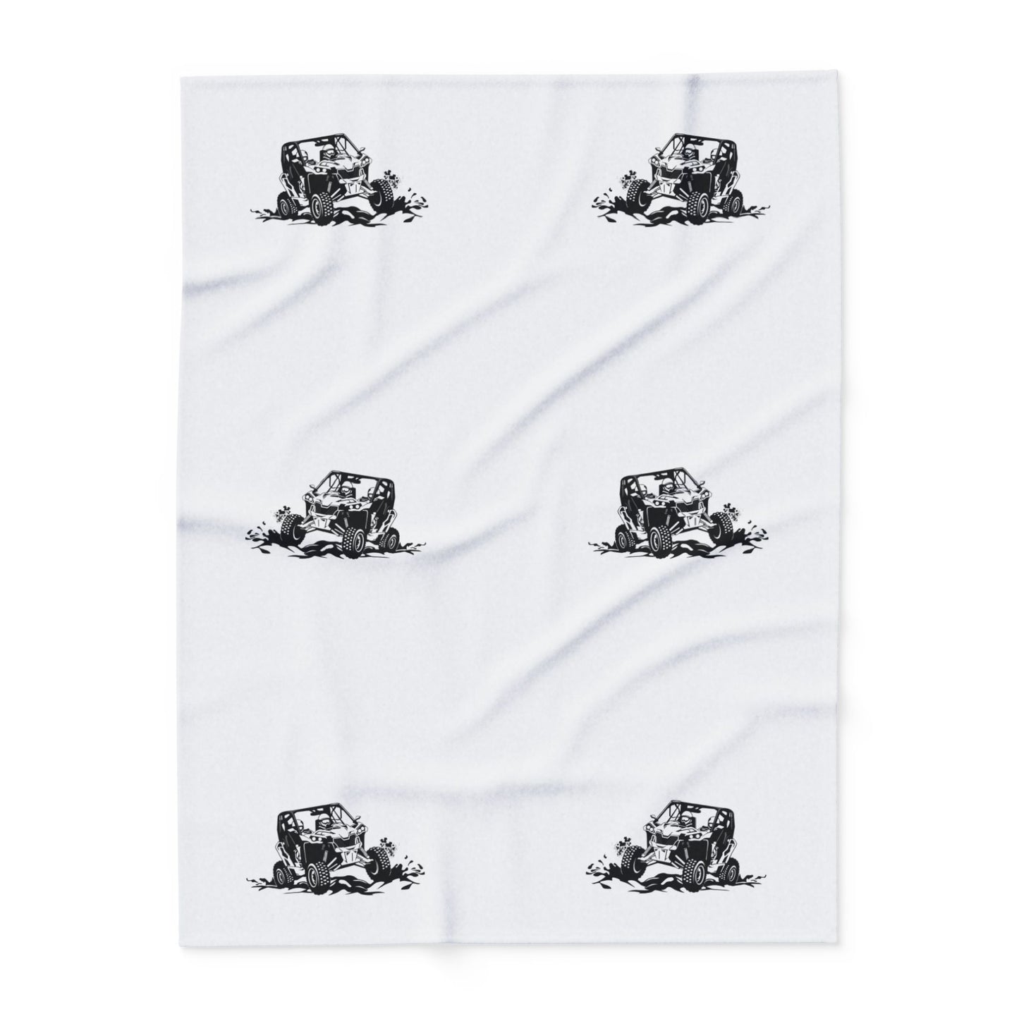 Slinging Mud Side By Side Arctic Fleece Blanket