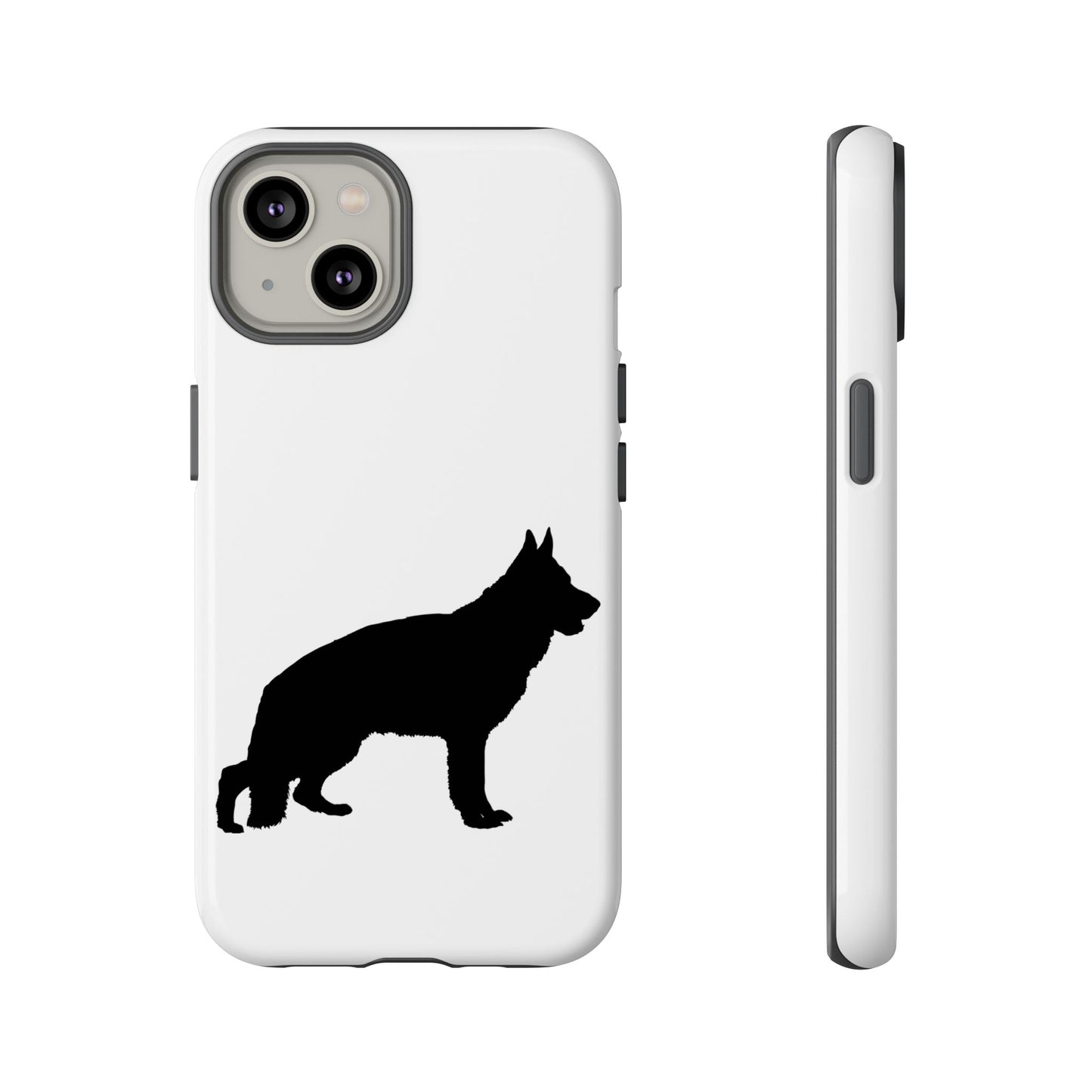 German Shepherd Silhouette iPhone Case
