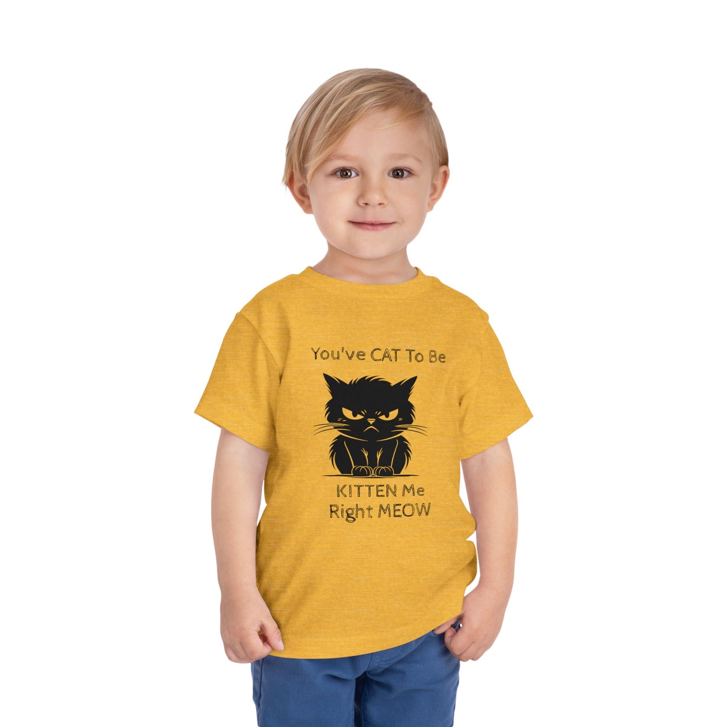 Kitten Me Toddler Unisex Short Sleeve Crewneck Tee