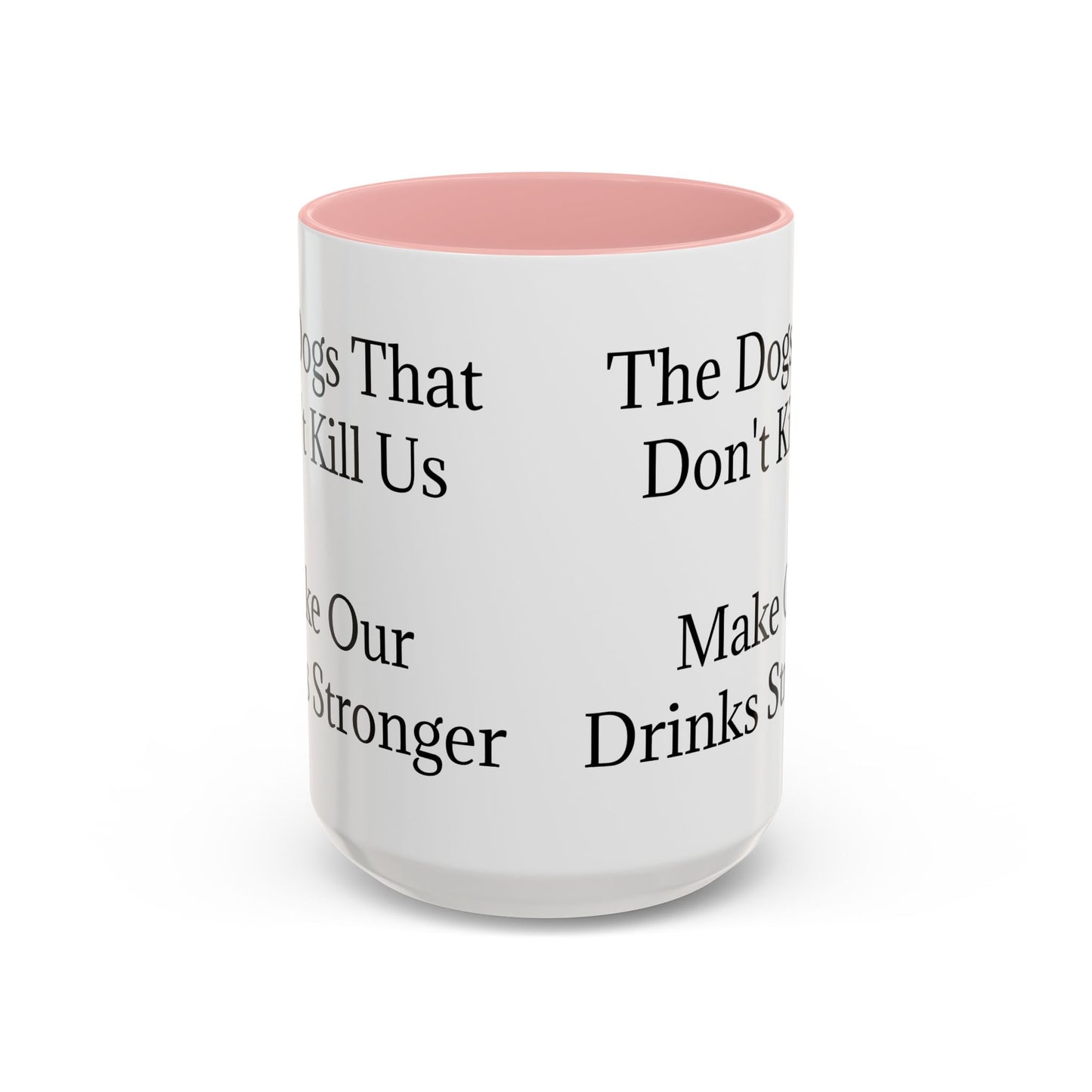 Drinks Stronger 2-Tone Coffee Mug