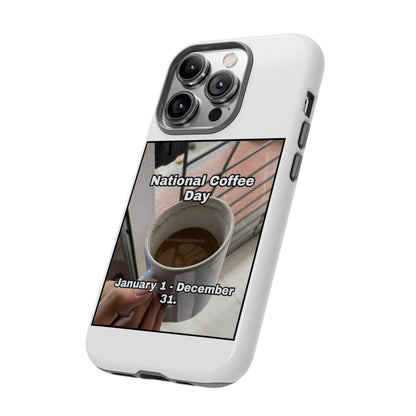 National Coffee Day iPhone Case