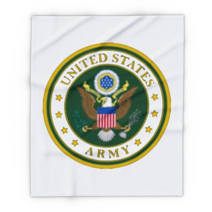US Army Arctic Fleece Blanket