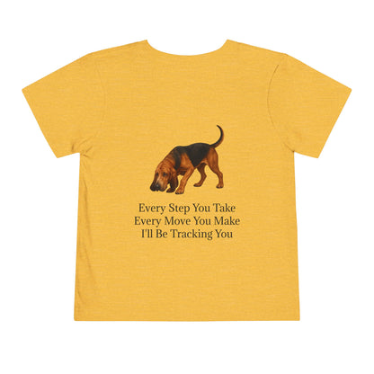 Tracking You Toddler Unisex Short Sleeve Crewneck Tee