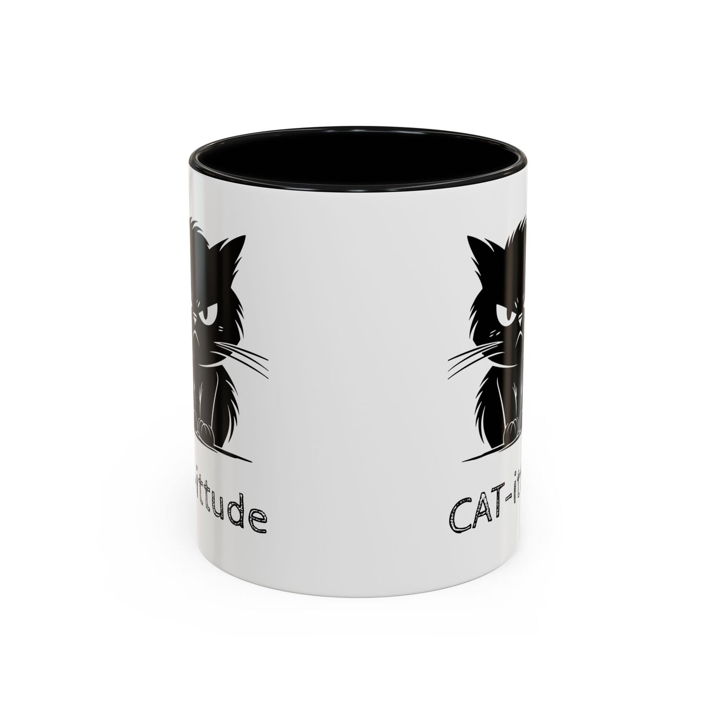 CAT-ittude 2-Tone Coffee Mug