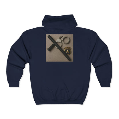 Law Enforcement Appreciation Unisex Full Zip Hoodie