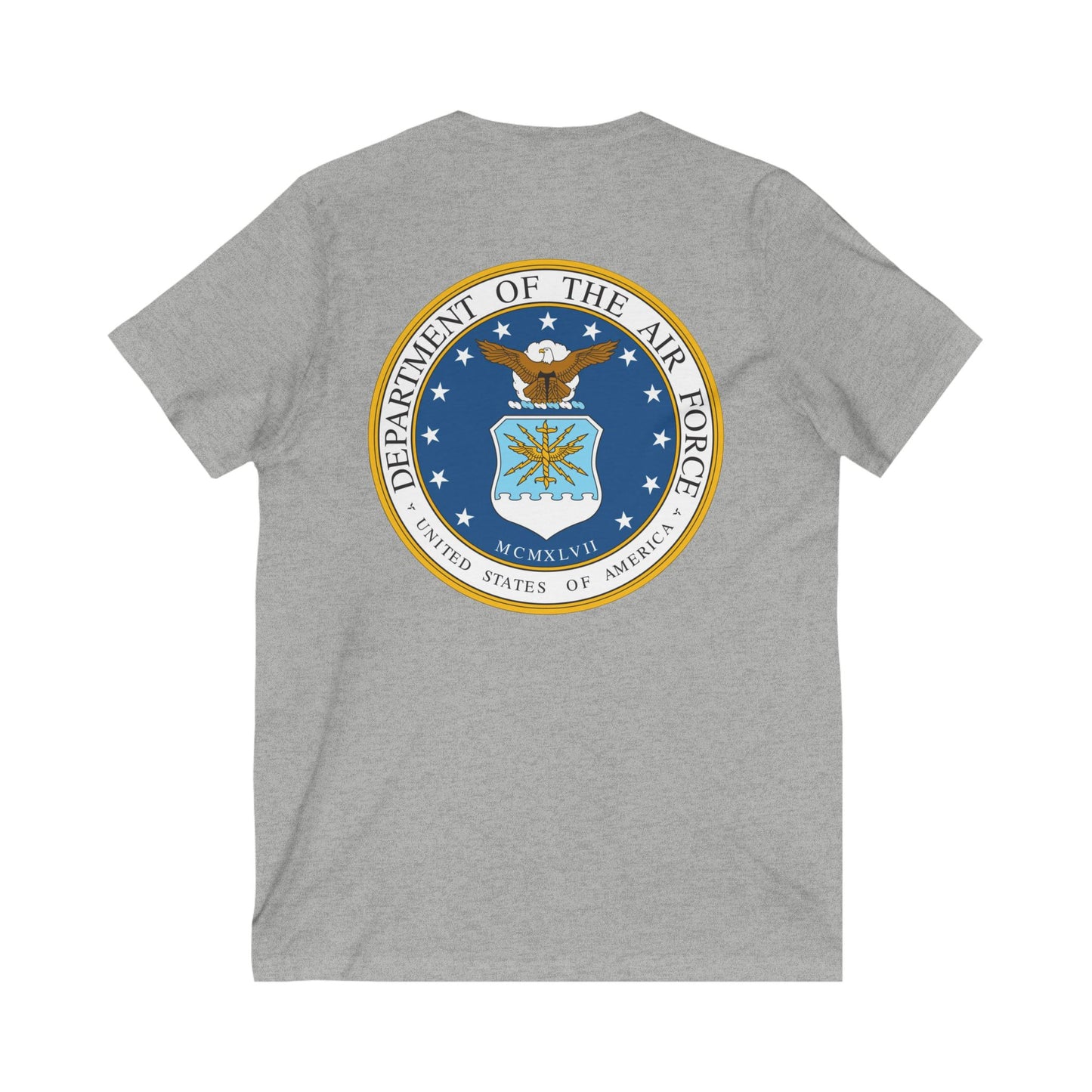 US Air Force Unisex Short Sleeve V-Neck Tee