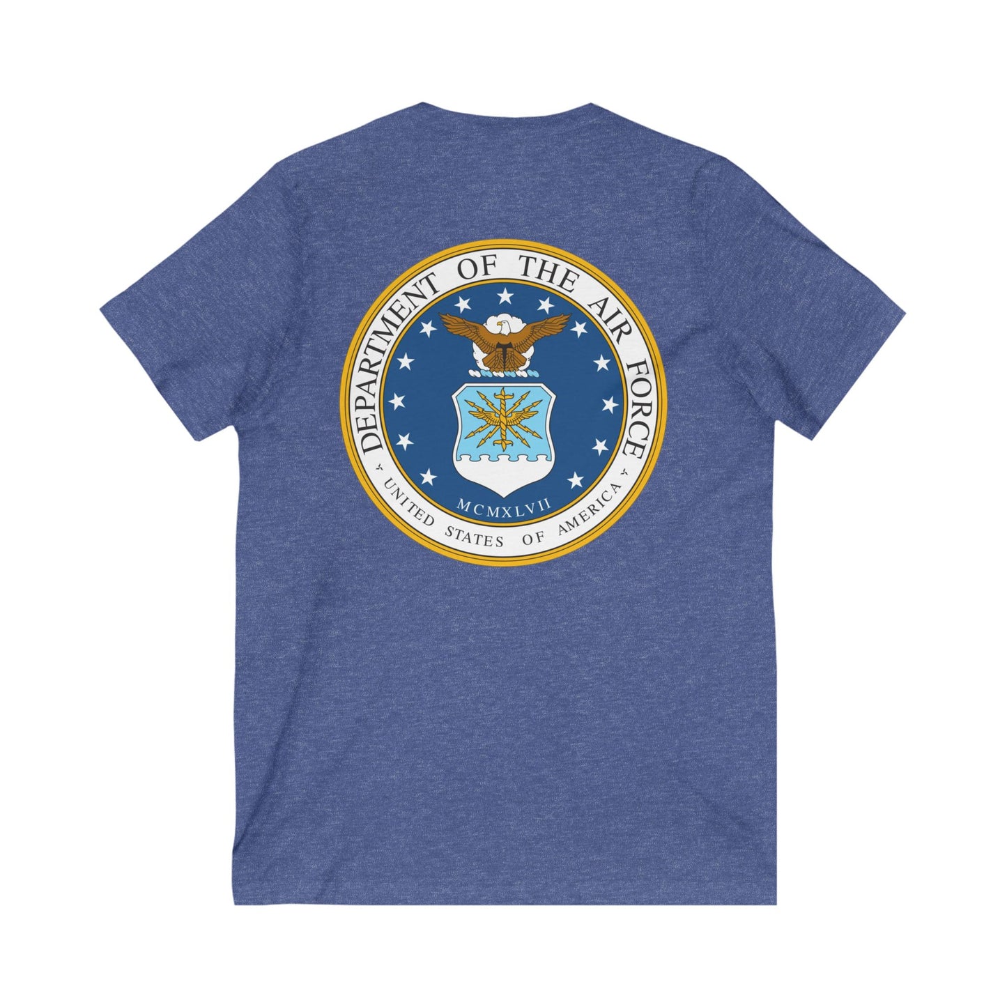 US Air Force Unisex Short Sleeve V-Neck Tee