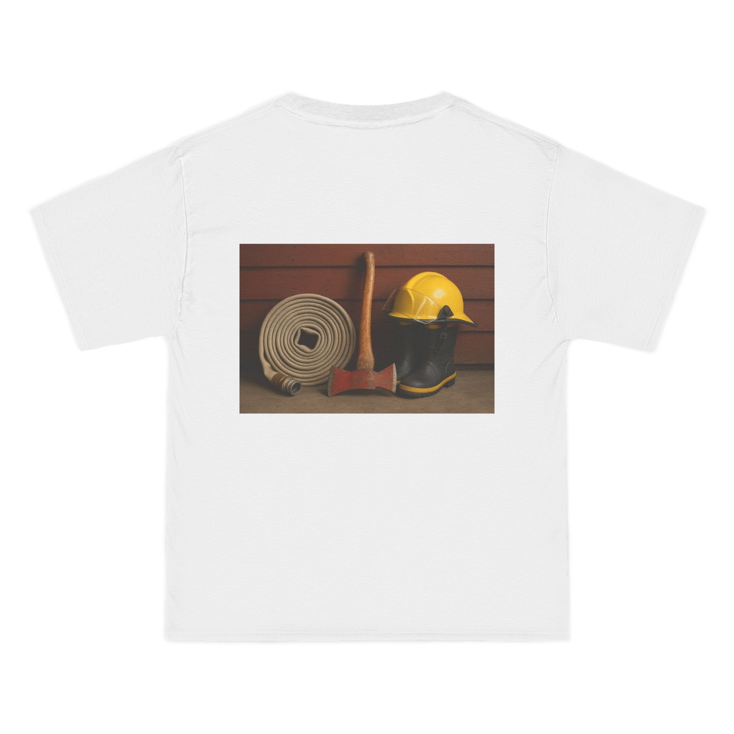 Fire/Rescue Appreciation Men's Short-Sleeve Crewneck Tee