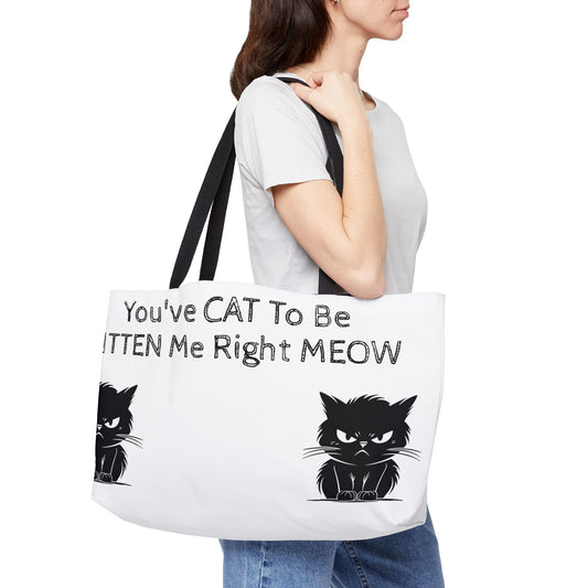Kitten Me Weekender Tote Bag