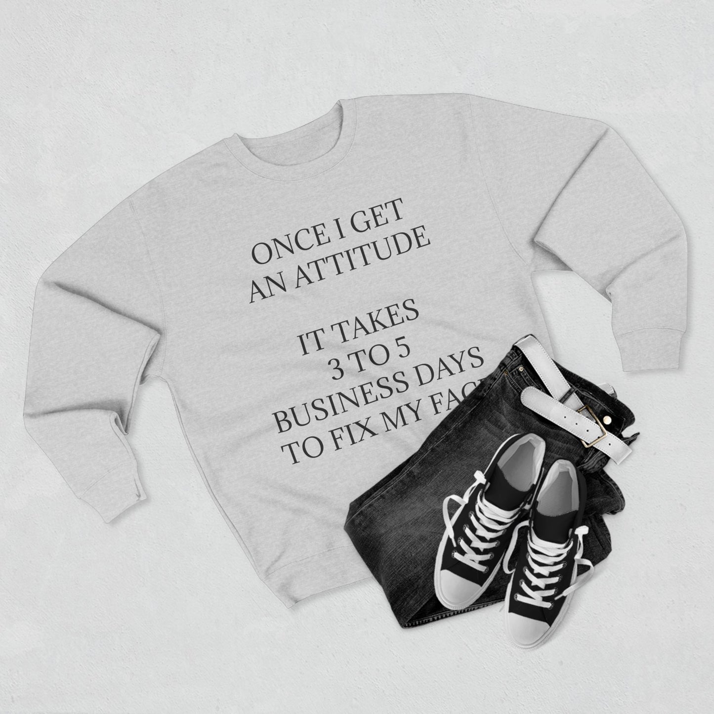 Fix My Face Unisex Crewneck Sweatshirt