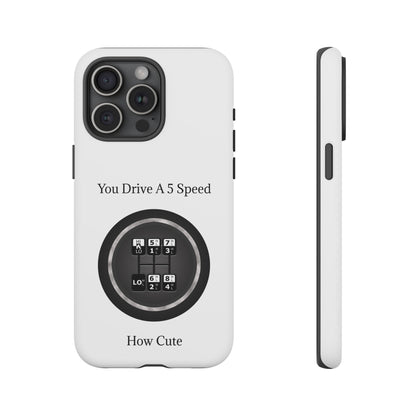 5 Speed How Cute iPhone Case