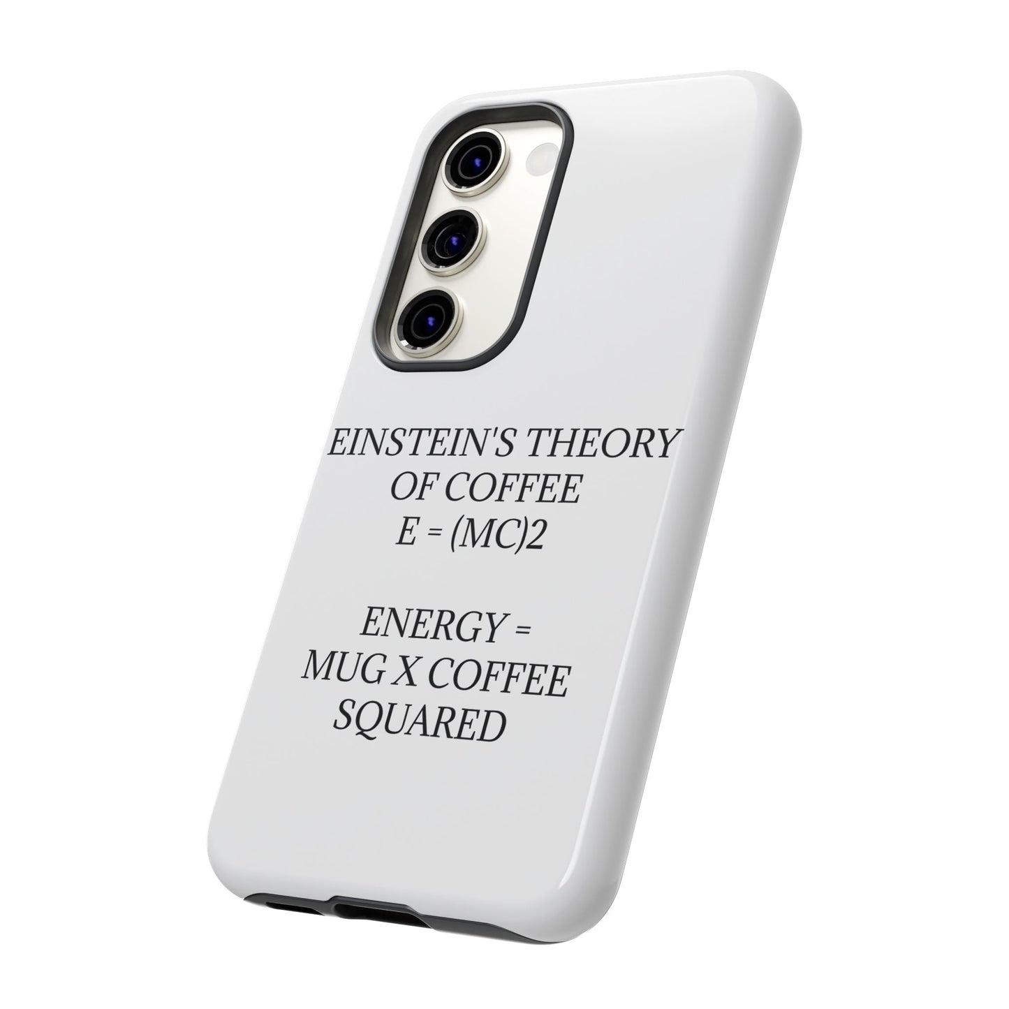 Einstein's Theory Of Coffee Samsung Case