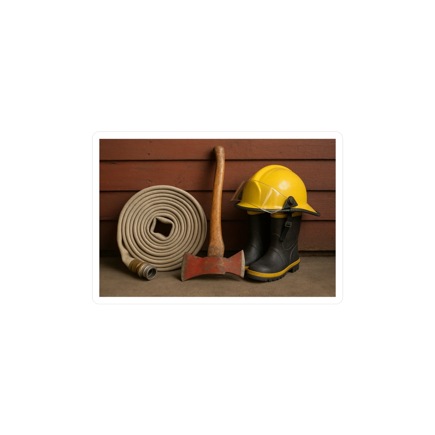 Fire/Rescue Appreciation Vinyl Decal
