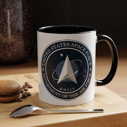US Space Force 2-Tone Coffee Mug