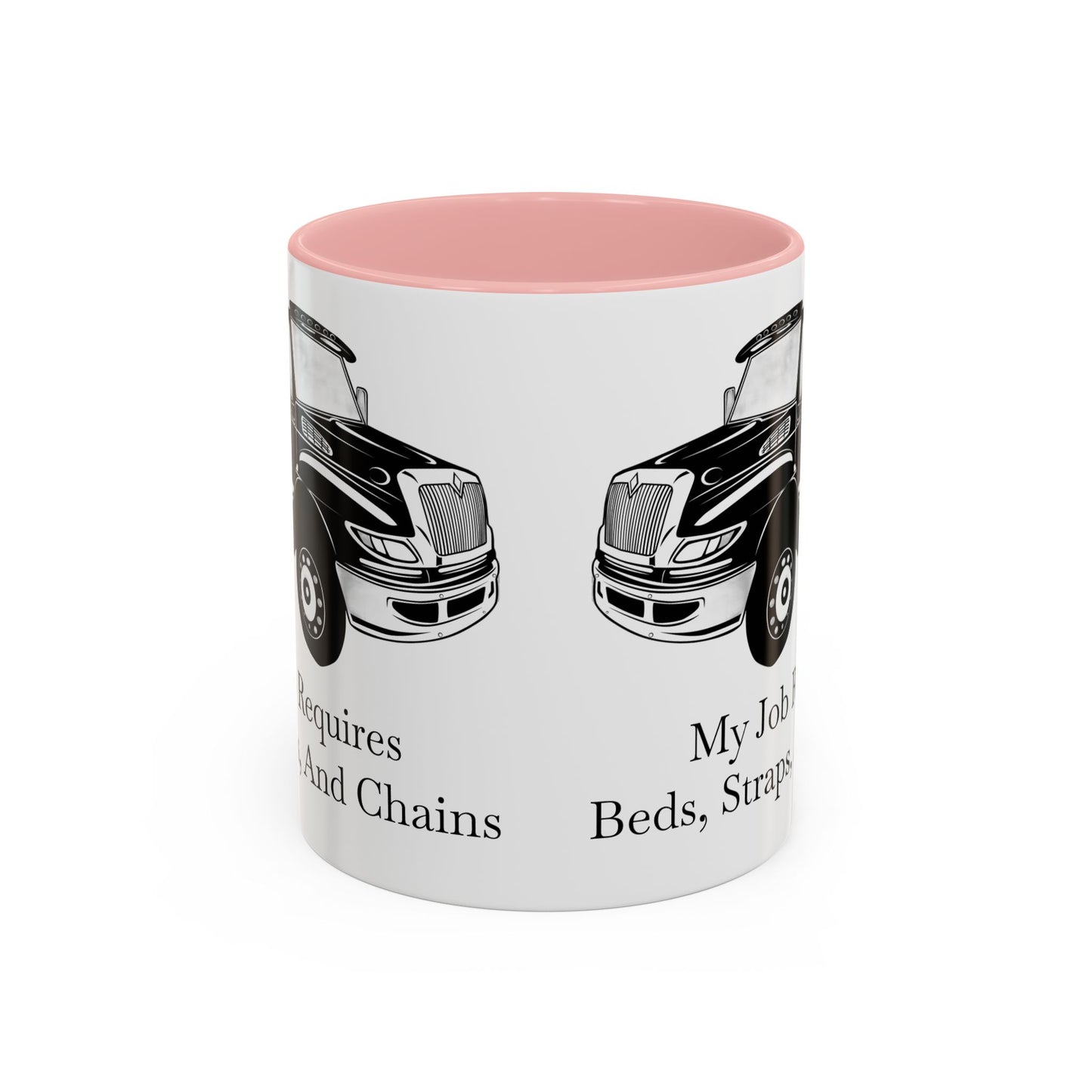 Beds, Straps, And Chains 2-Tone Coffee Mug