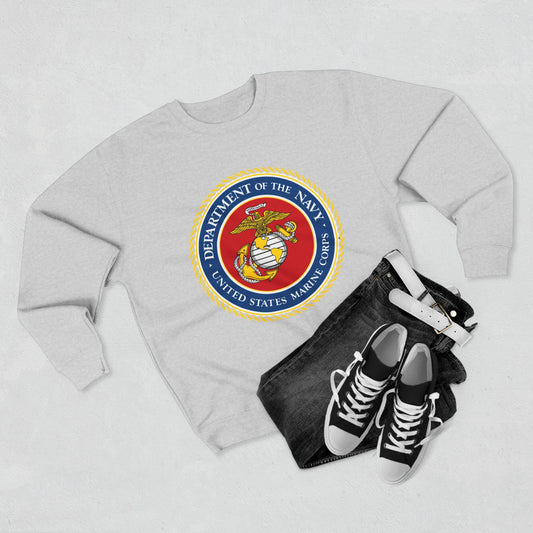 US Marine Corps Unisex Crewneck Sweatshirt