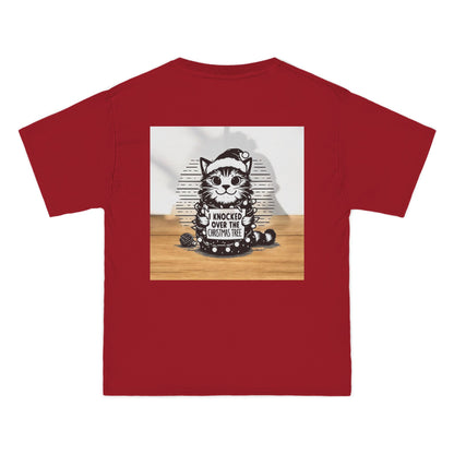 Naughty Cat Men's Short-Sleeve Crewneck Tee
