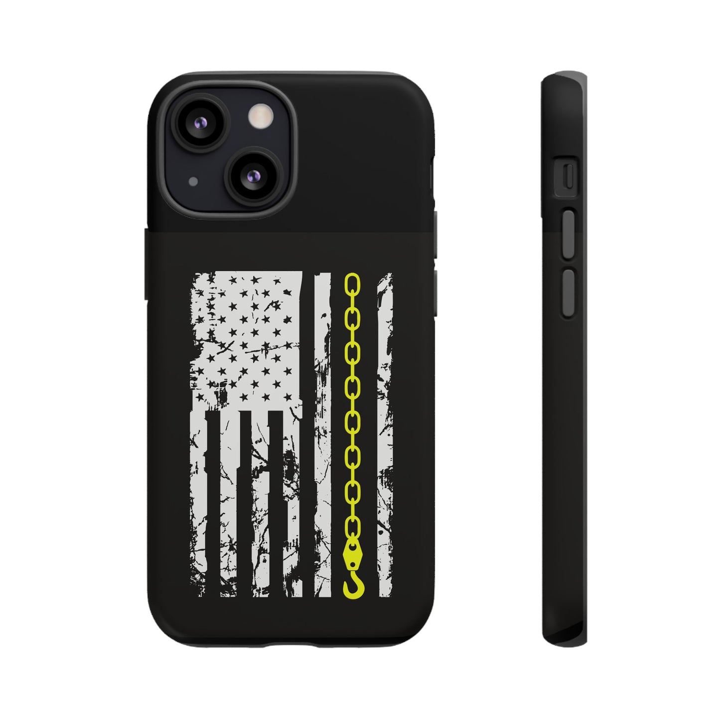 Thin Yellow Line iPhone Case