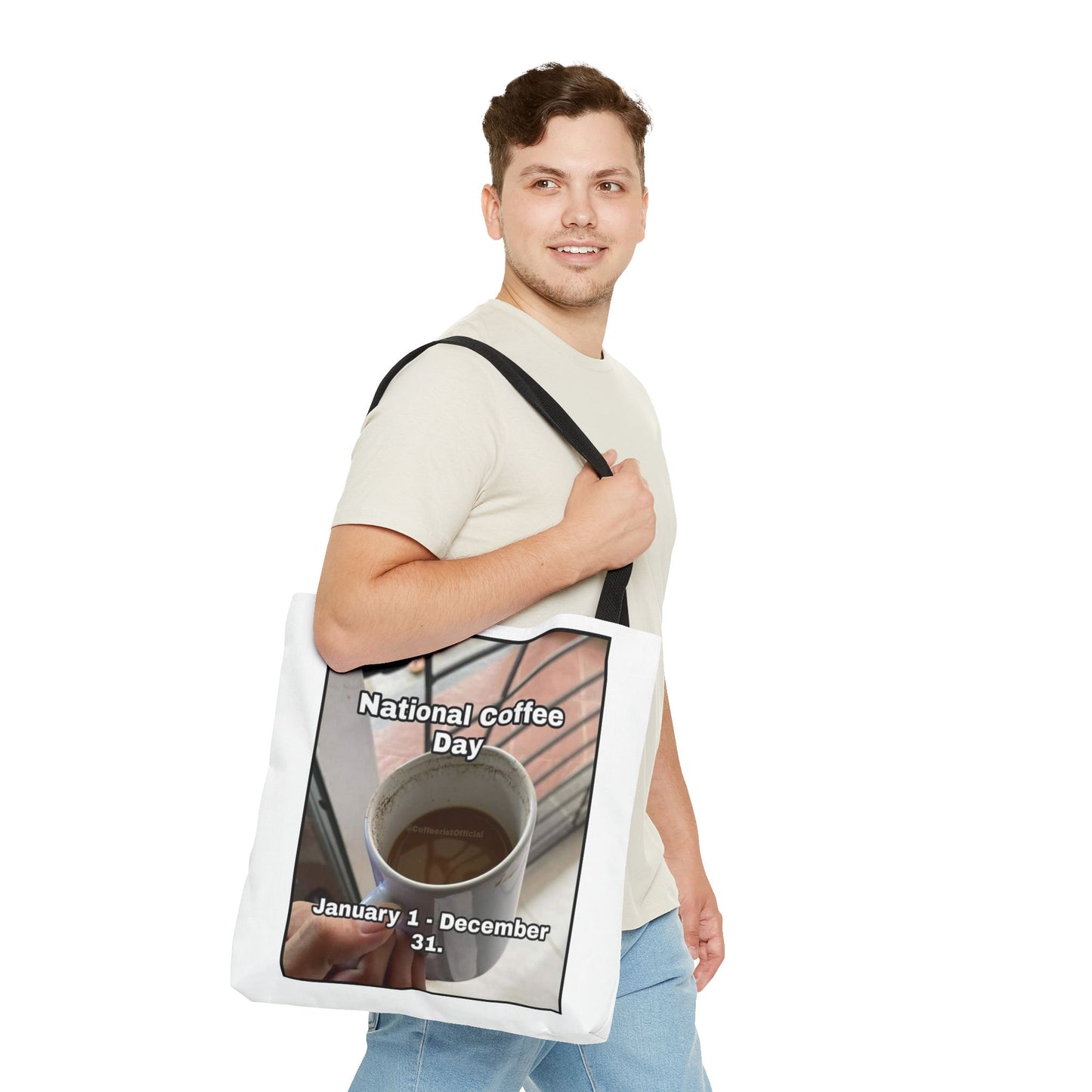 National Coffee Day Tote Bag