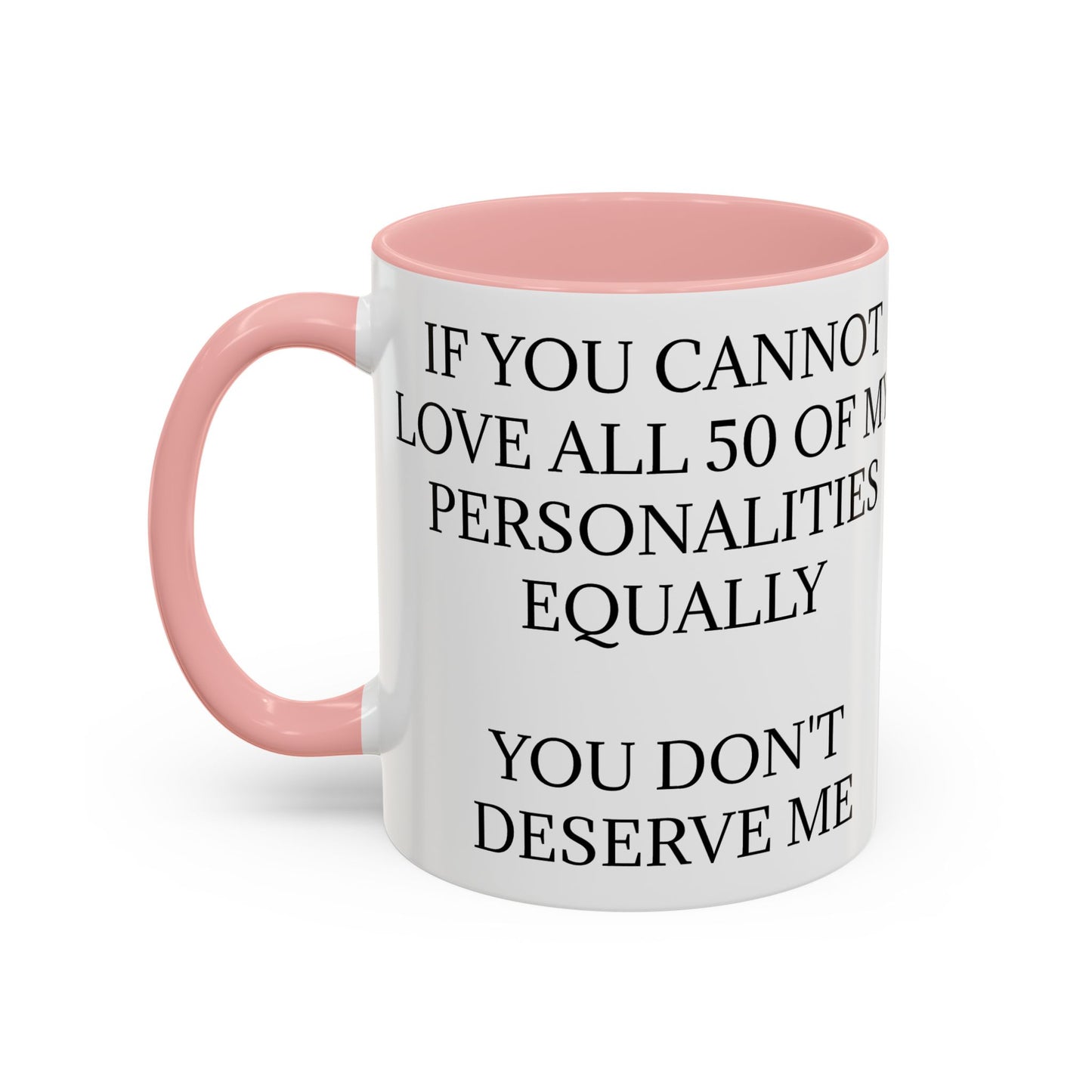 50 Personalities 2-Tone Coffee Mug