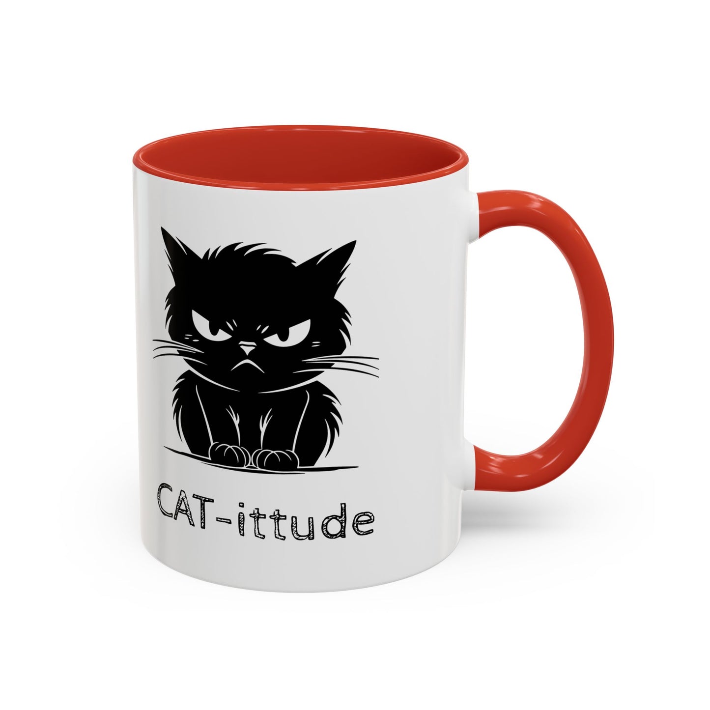 CAT-ittude 2-Tone Coffee Mug