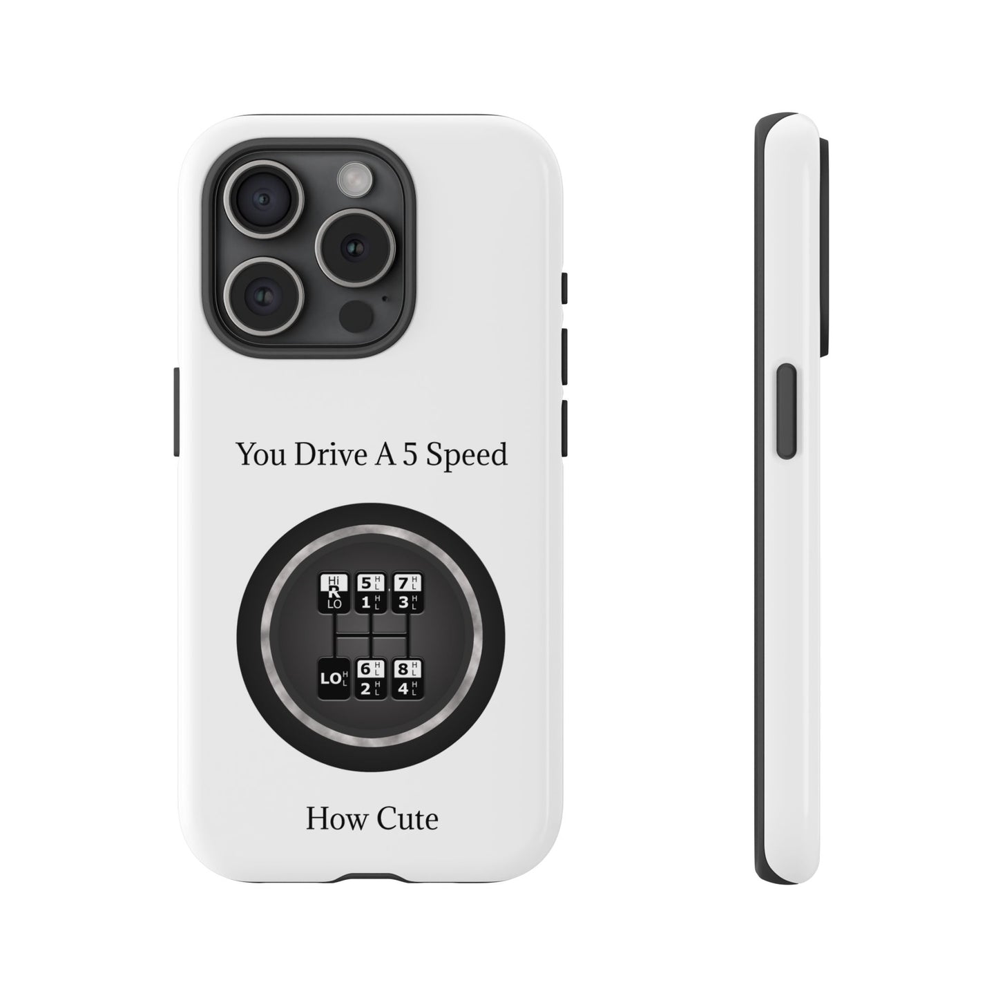 5 Speed How Cute iPhone Case