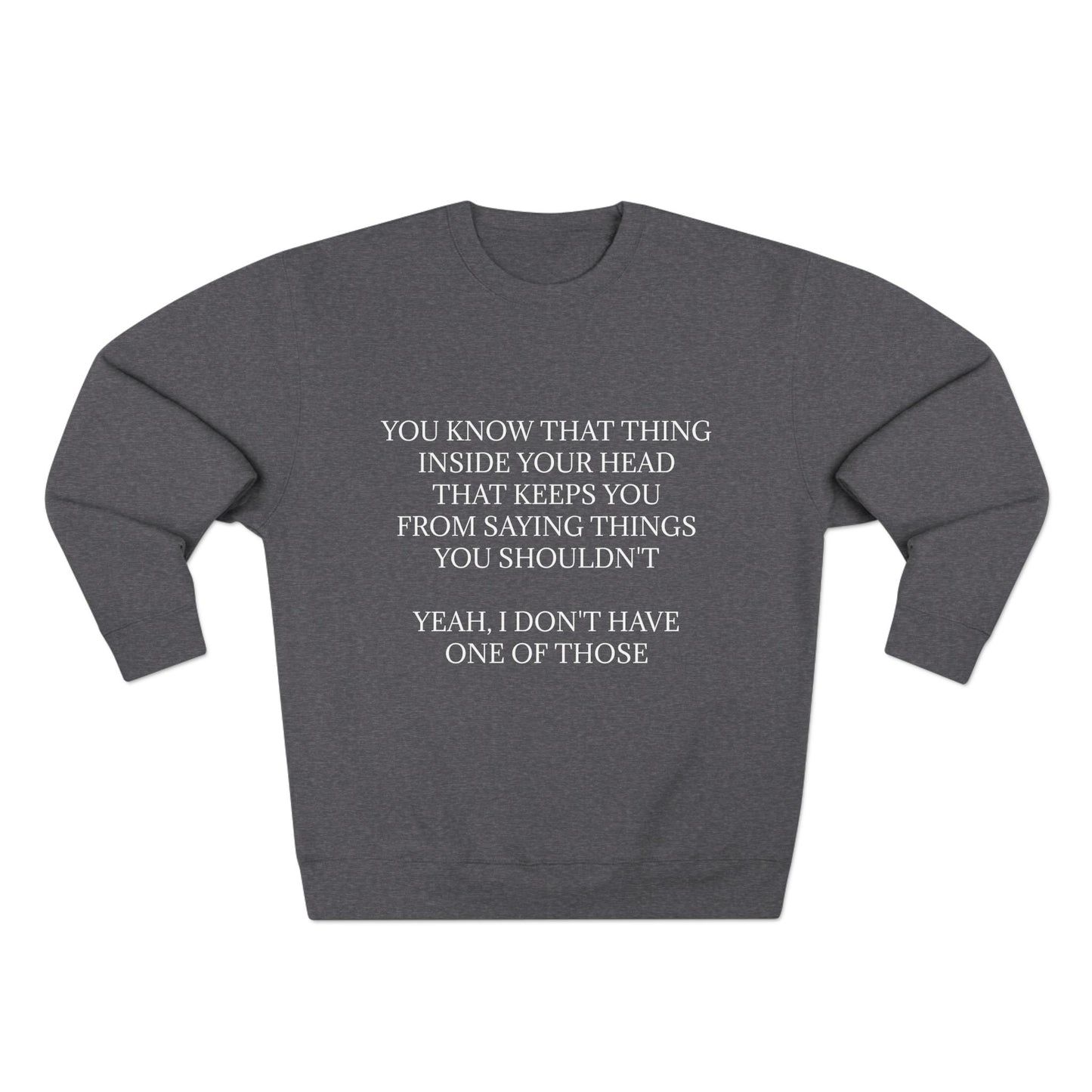 No Filter Unisex Crewneck Sweatshirt