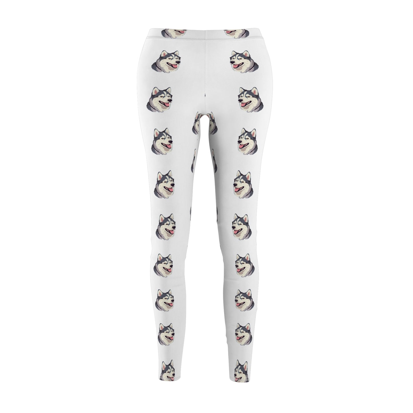 Malamute Head Women's Ankle Leggings