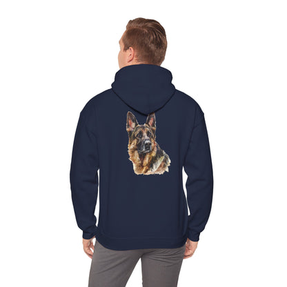 German Shepherd Head Unisex Hoodie