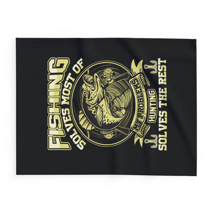 Problem Solving Arctic Fleece Blanket