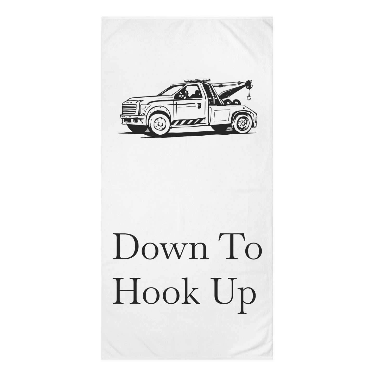Down To Hook Up Mink-Cotton  Beach Towel