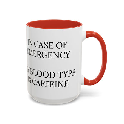 Blood Type 2-Tone Coffee Mug