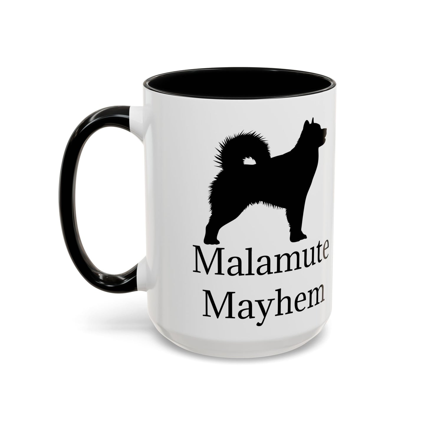 Malamute Mayhem 2-Tone Coffee Mug