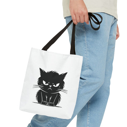 Angry Cat Tote Bag