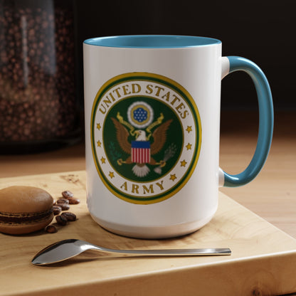 US Army 2-Tone Coffee Mug