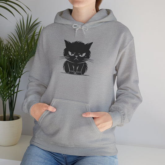 Angry Cat Unisex Hoodie