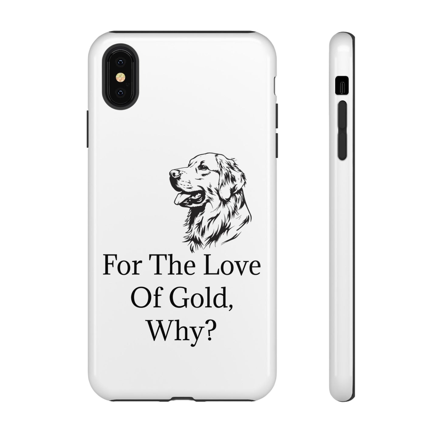For The Love Of Gold iPhone Case