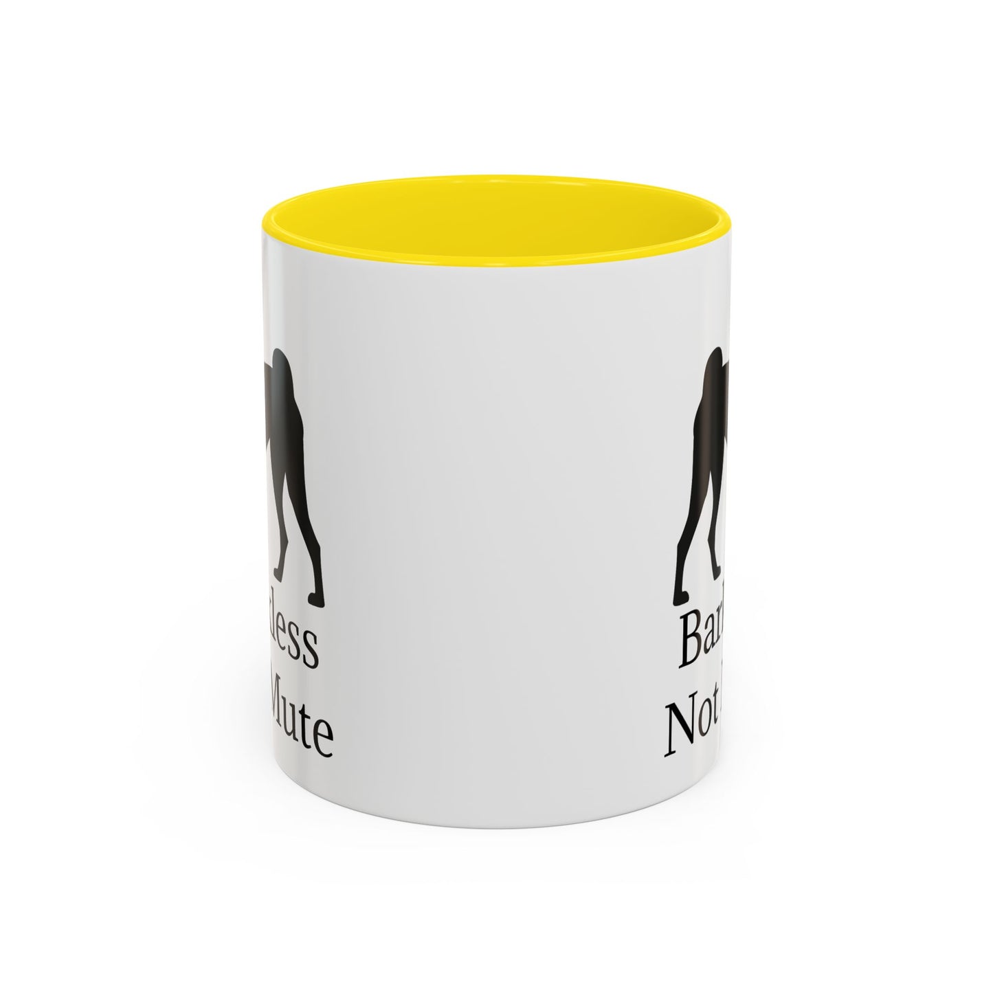 Barkless Not Mute 2-Tone Coffee Mug