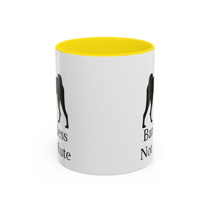 Barkless Not Mute 2-Tone Coffee Mug