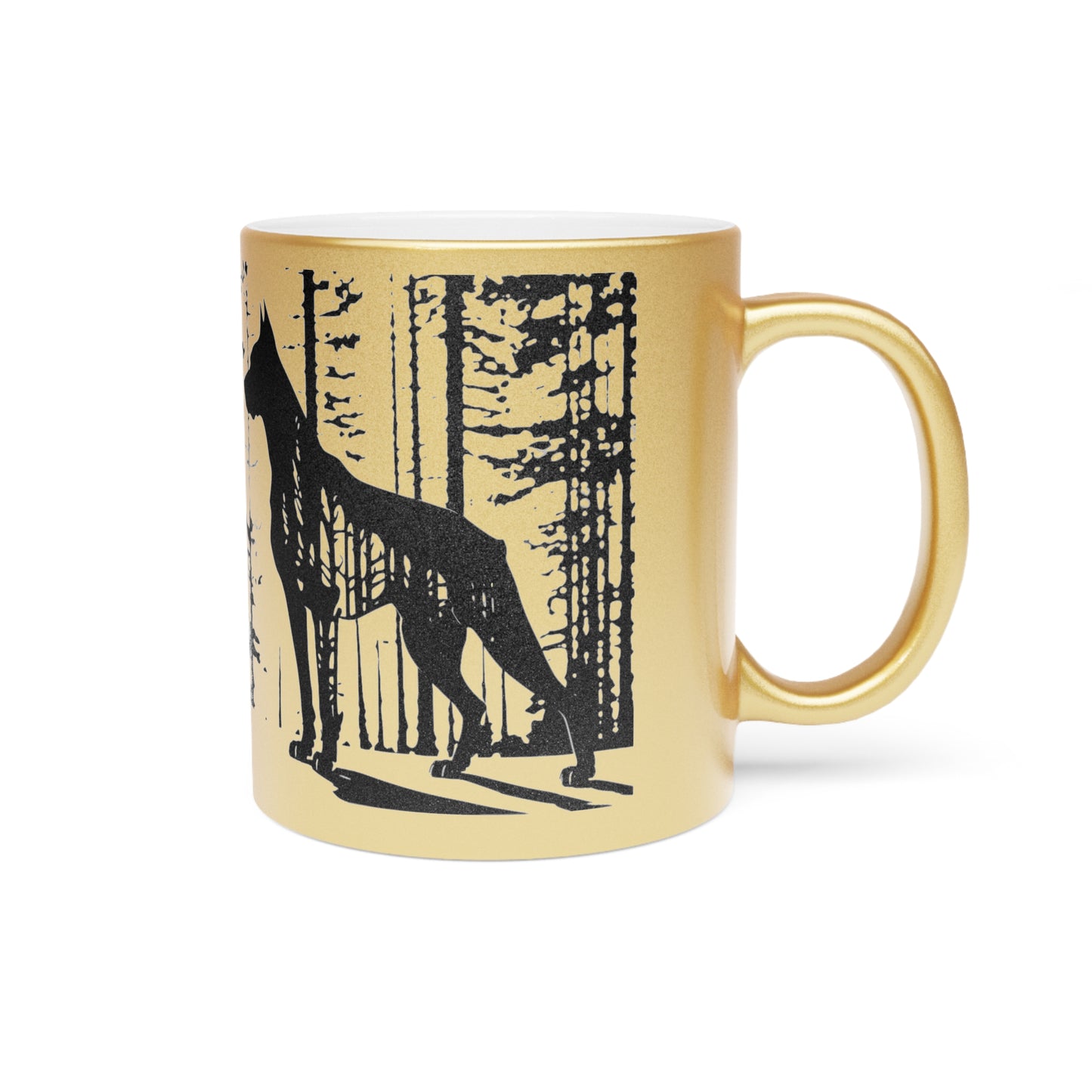 Guardian Of The Forest Metallic Coffee Mug
