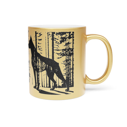 Guardian Of The Forest Metallic Coffee Mug