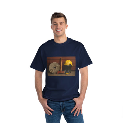 Fire/Rescue Appreciation Men's Short-Sleeve Crewneck Tee