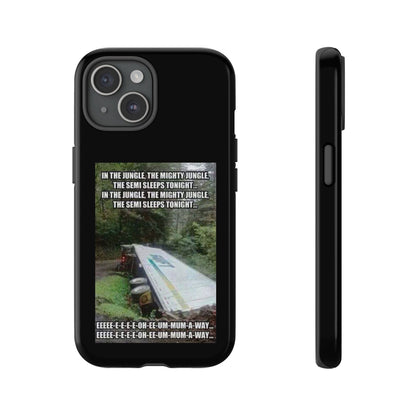 Semi Sleeps iPhone Case