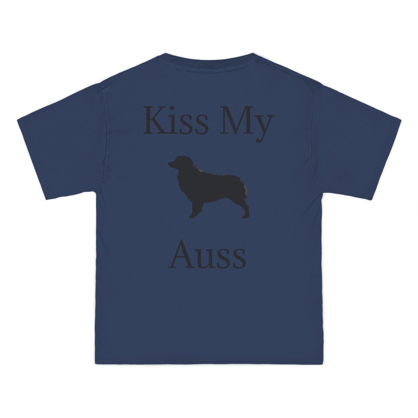 Kiss My Auss Men's Short-Sleeve Crewneck Tee
