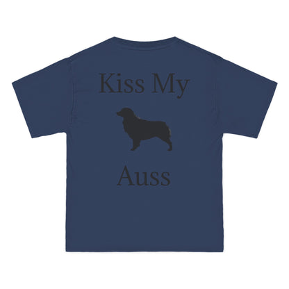 Kiss My Auss Men's Short-Sleeve Crewneck Tee